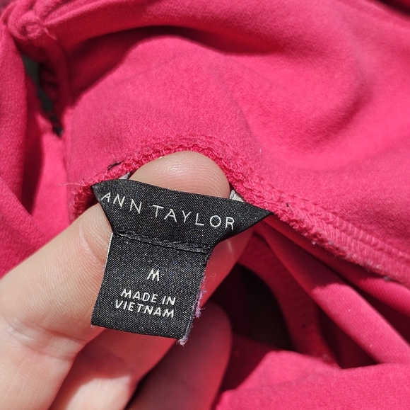 Ann Taylor pink blouse - Picture 7 of 8